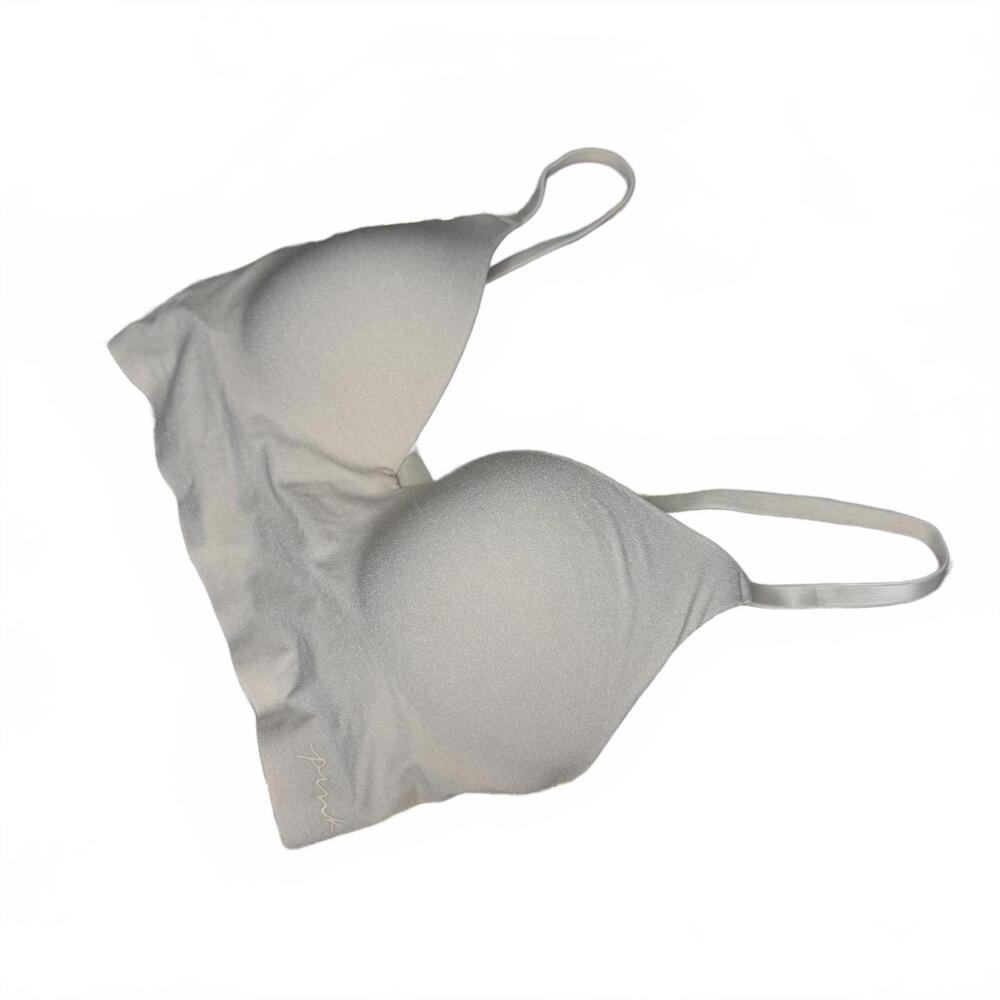 PINK by Victoria's Secret Beige Wireless Push Up Bra